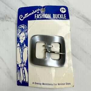 Vintage Costumakers Small Simple Basic Belt Buckle